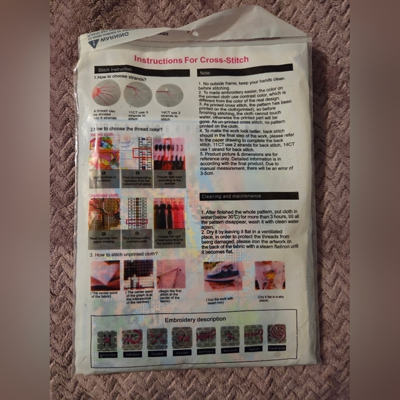 Disxvivy Cat Starry Sky Cross Stitch Kit - Picture 2 of 2